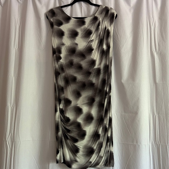 Anthro / Leifsdottir Stage Lights Drape Back Stretch Dress, Size M, NWOT - Picture 1 of 14